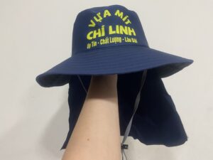 mũ tai bèo che gáy