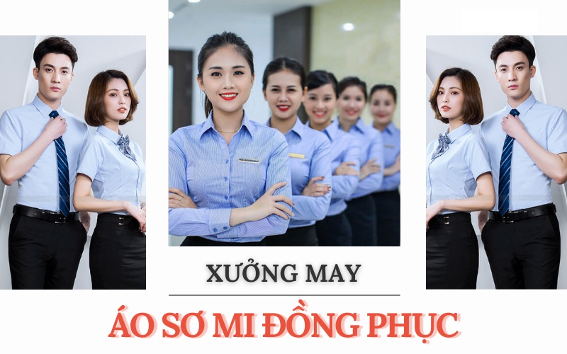 Xưởng may áo sơ mi đồng phục giá rẻ - LIMAC