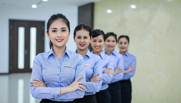Xưởng may áo sơ mi đồng phục
