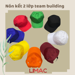 bảng màu nón kết kaki 2 lớp