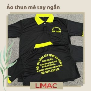 ÁO THUN ĐỒNG PHỤC CÔNG TY XÂY DỰNG AN TIÊM
