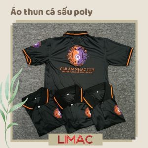 Áo thun cá sấu Poly - In logo doanh nghiệp | Mẫu 14
