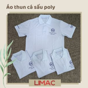 Áo thun cá sấu Poly - In logo doanh nghiệp | Mẫu 15
