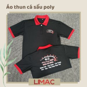 Áo thun cá sấu Poly - In logo doanh nghiệp | Mẫu 2