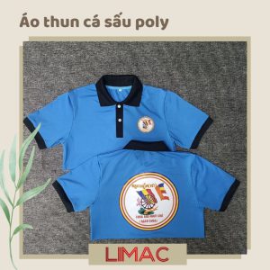 Áo thun cá sấu Poly - In logo doanh nghiệp | Mẫu 4