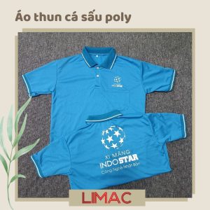 Áo thun cá sấu Poly - In logo doanh nghiệp | Mẫu 8