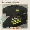 Áo thun cá sấu Poly - Mẫu Nhà Hàng ẩm thực Khói Lửa