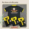 Áo thun cá sấu Poly - Mẫu Quán ăn Lộc Phát