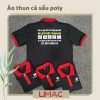 Áo thun cá sấu Poly - Mẫu Sửa xe Huỳnh Đặng