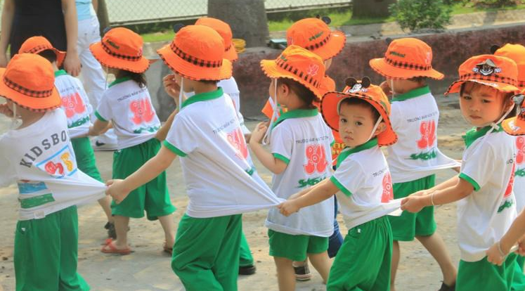 Công ty may mũ mầm non, mũ bộ đội, nón lưới, nhận đơn từ 20 cái