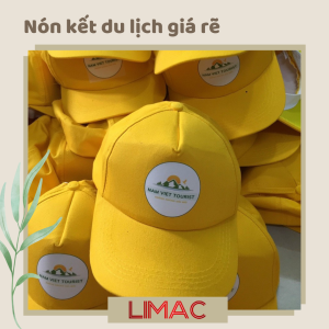 Nón kết du lịch in logo NAM VIỆT TOURIST