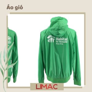 xưởng may áo gió có nón