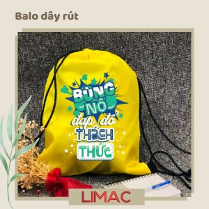 Balo dây rút Limac - Mẫu 3