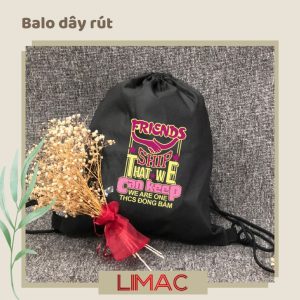 Balo dây rút Limac - Mẫu 4