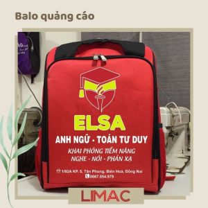 balo trung tâm anh ngữ elsa