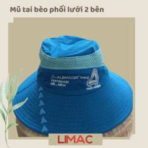 mũ tai bèo phối lưới xanh ya
