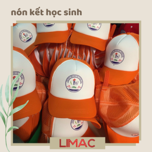 nón kết học sinh in logo trường TIỂU HỌC