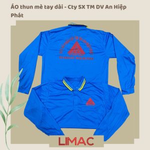 Áo thun tay dài - in logo công ty SX TM DV An Hiệp Phát