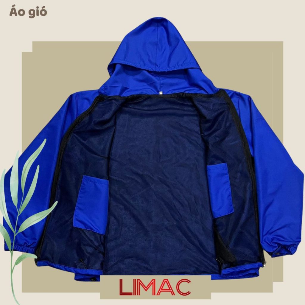 Xưởng may áo gió, áo khoác theo yêu cầu LIMAC: Uy tín - Giá rẻ - Nhanh chóng
