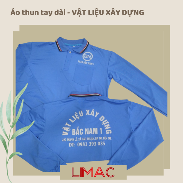 Xưởng may áo thun đồng phục và quà tặng cửa hàng sắt thép, trang trí nội thất