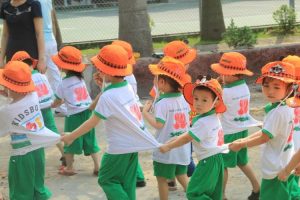 Xưởng may nón trẻ em, nón kết, nón trai bèo mầm non
