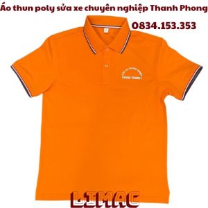 áo thun poly sửa xe chuyên nghiệp Thành Phong