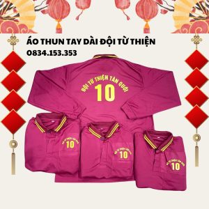 ÁO THUN TAY DÀI ĐỘI TỪ THIỆN