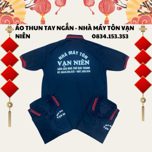 ÁO THUN TAY NGẮN - NHÀ MÁY TÔN VẠN NIÊN (1)