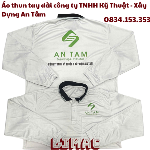 Áo thun tay dài công ty TNHH Kỹ Thuật - Xây Dựng An Tâm