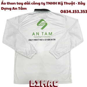 Áo thun tay dài công ty TNHH Kỹ Thuật - Xây Dựng An Tâm