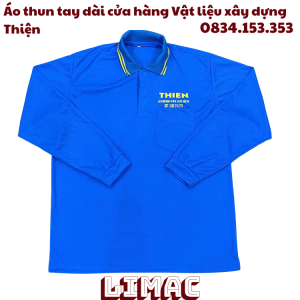 Áo thun tay dài cửa hàng Vật liệu xây dựng Thiện