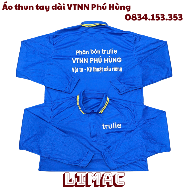 Áo thun tay dài VTNN Phú Hùng (1) Áo thun tay dài VTNN Phú Hùng