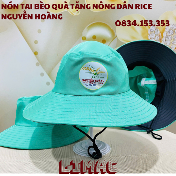 Nón tai bèo quà tặng nông dân Rice Nguyễn Hoàng (3) Nón tai bèo quà tặng nông dân Rice Nguyễn Hoàng