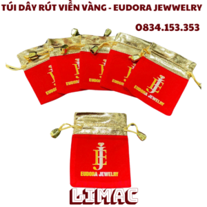 TÚI DÂY RÚT VIỀN VÀNG - EUDORA JEWWELRY
