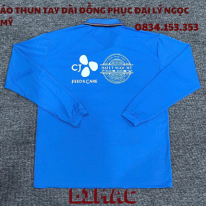 ÁO THUN TAY DÀI ĐỒNG PHỤC ĐẠI LÝ NGỌC MỸ