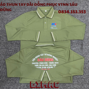 ÁO THUN TAY DÀI ĐỒNG PHỤC VTNN SÁU DŨNG