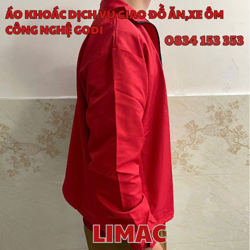 ÁO KHOÁC DỊCH VỤ GIAO ĐỒ ĂN,XE ÔM CÔNG NGHỆ GODI (3) ÁO KHOÁC DỊCH VỤ GIAO ĐỒ ĂN,XE ÔM CÔNG NGHỆ GODI