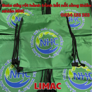 In logo hành trình kết nối cùng thiên nhiên NHC