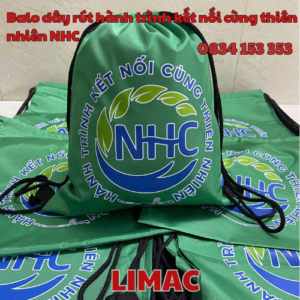 In logo hành trình kết nối cùng thiên nhiên NHC