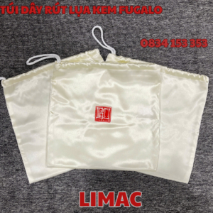 TÚI DÂY RÚT LỤA KEM FUGALO