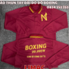 ÁO THUN TAY DÀI ĐỎ ĐÔ BOXING