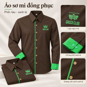 xưởng may áo sơ mi form nam nữ riêng