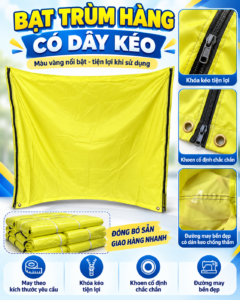XƯỞNG MAY BẠT PHỦ PALLET – BẠT TRÙM HÀNG THEO YÊU CẦUBạn cần bạt trùm hàng vừa vặn với pallet hoặc kiện hàng?

LIMAC nhận may theo chiều dài × rộng × cao, tùy chỉnh màu sắc, vị trí khóa kéo và khoen cố định.

✔️ Dễ tháo lắp, gấp gọn
✔️ Phù hợp nhiều kiểu hàng hóa
✔️ Nhận gia công trực tiếp tại xưởng

#BatPhuPallet #BatTrumHangHoa #XuongMayBat